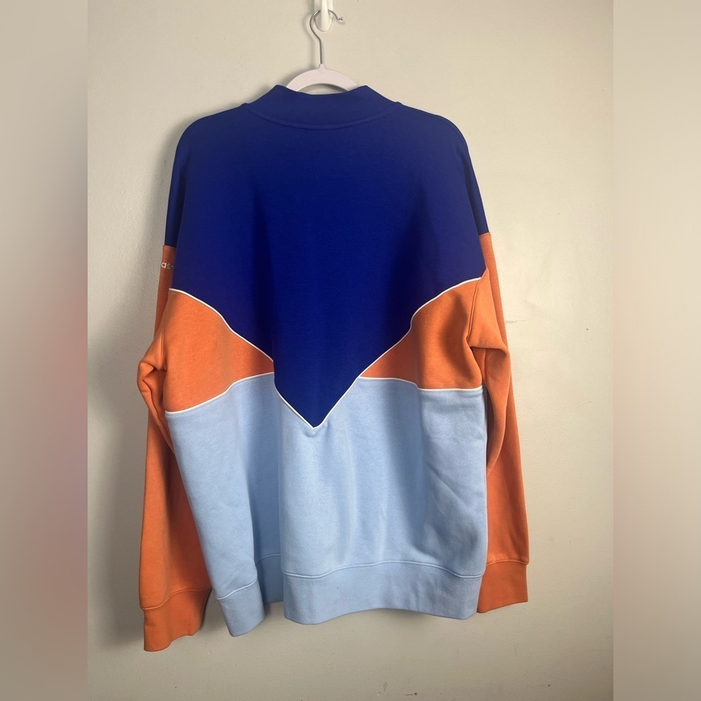 NWT ADICOLOR SEASONAL ARCHIVE HALF-ZIP CREW SWEATSHIRT size 2xl - Picture 3 of 5
